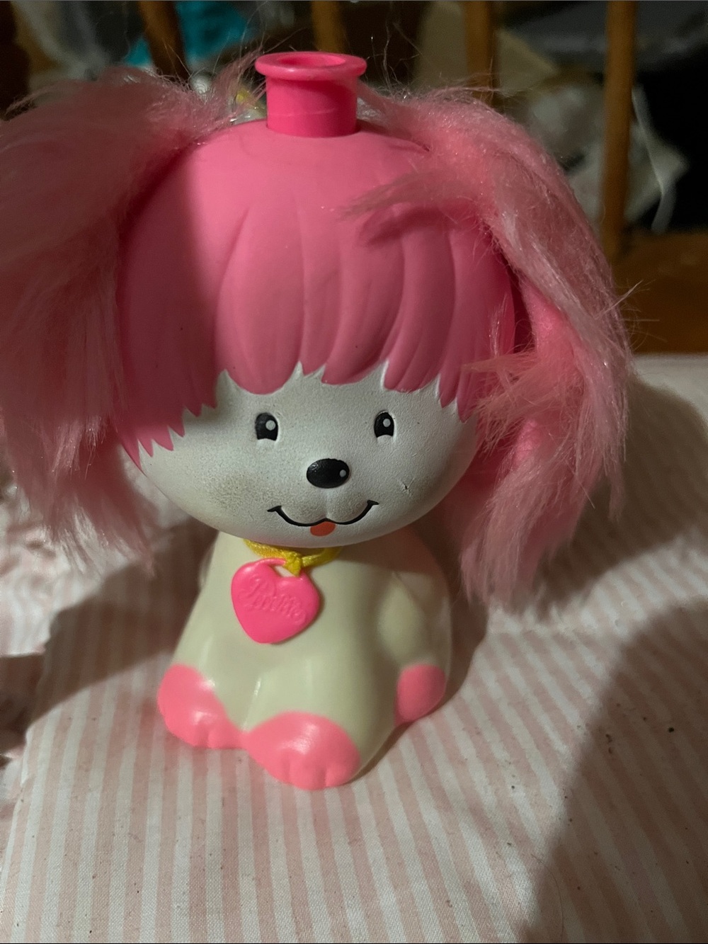 Vintage 1982 Mattel Poochie stamper paws ink stamp toy
